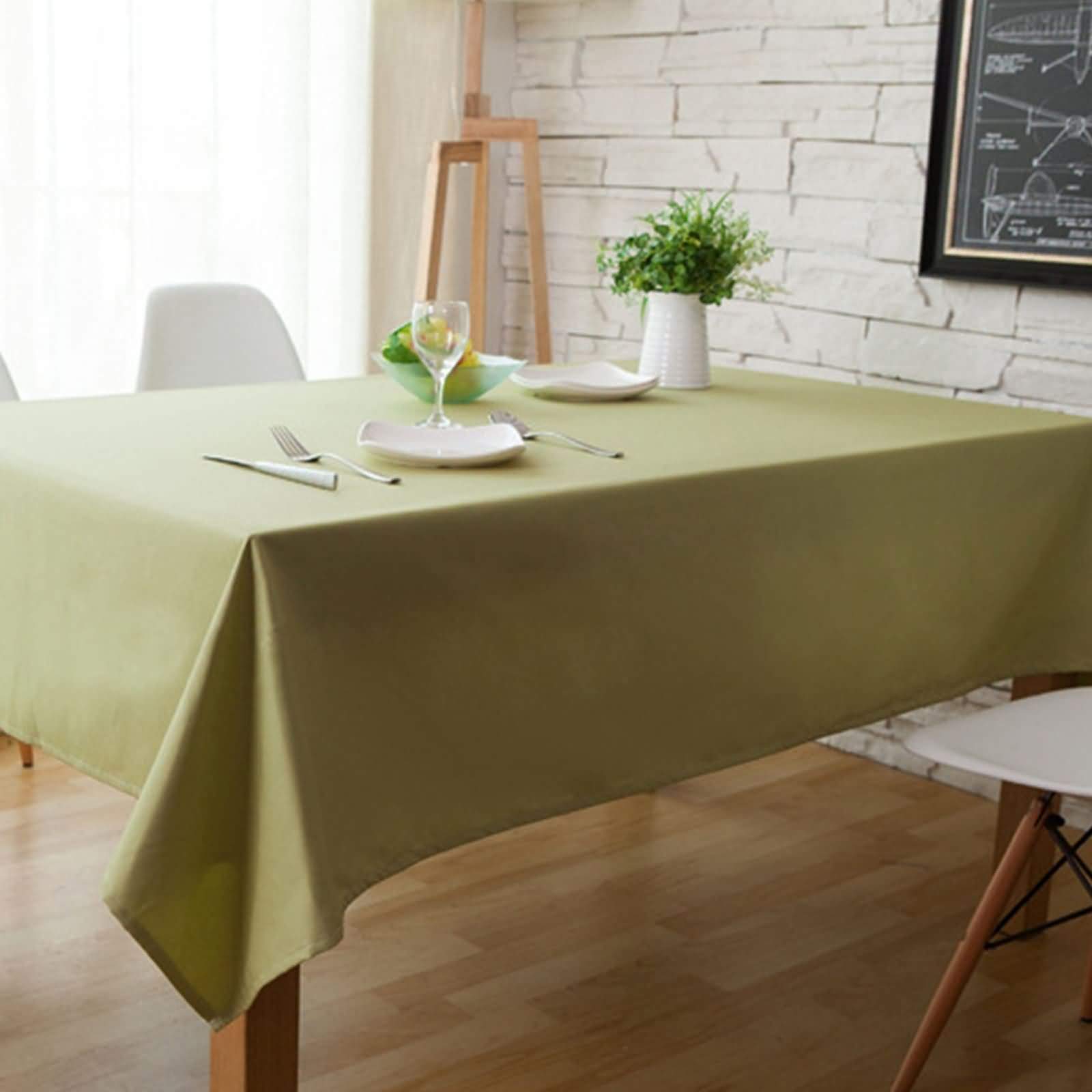 Amazon.com: Homxi End Table Cloth Covers Square 47 W x 47 L,Dining